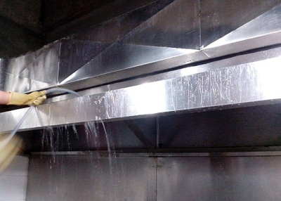 大型油烟机清洗